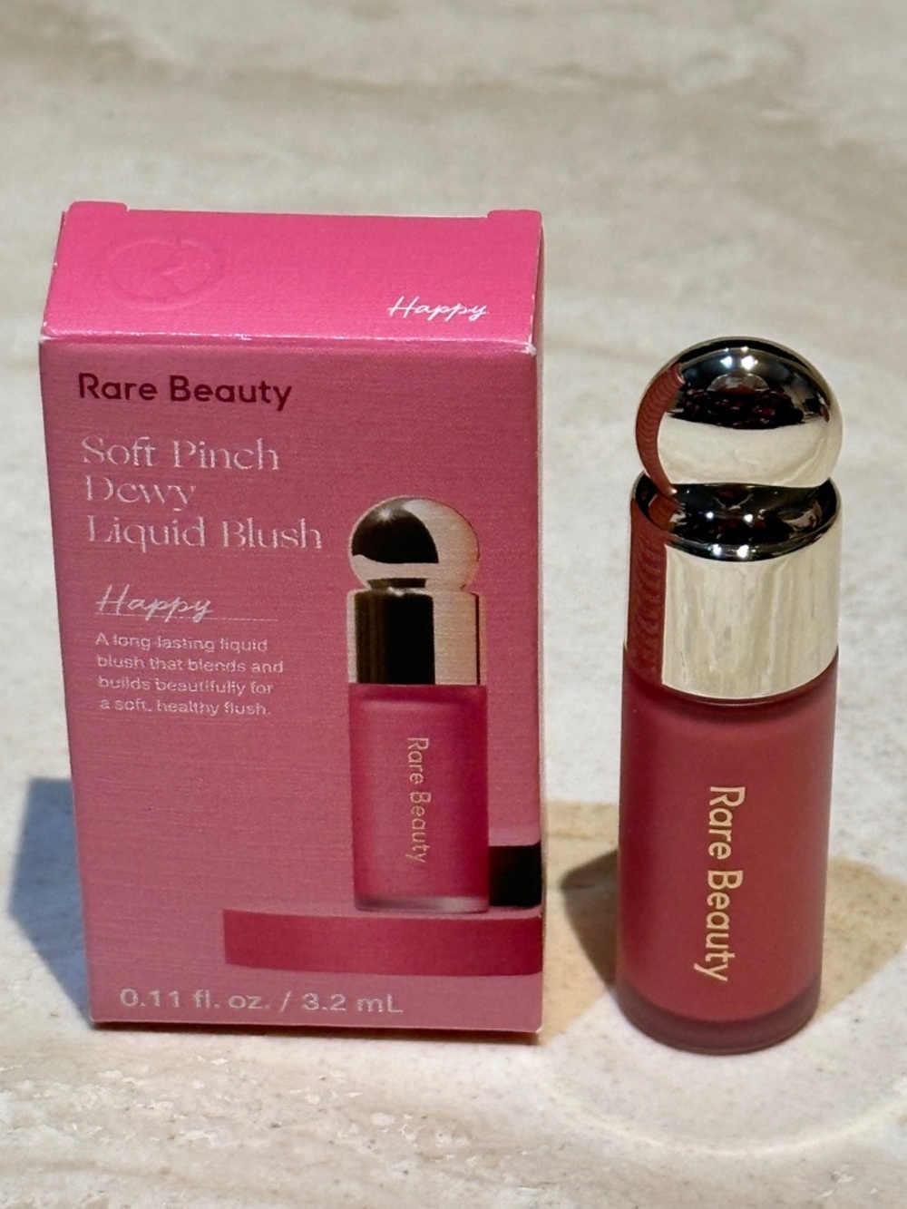 Rare Beauty MINI Soft Pinch Liquid Blush - Happy